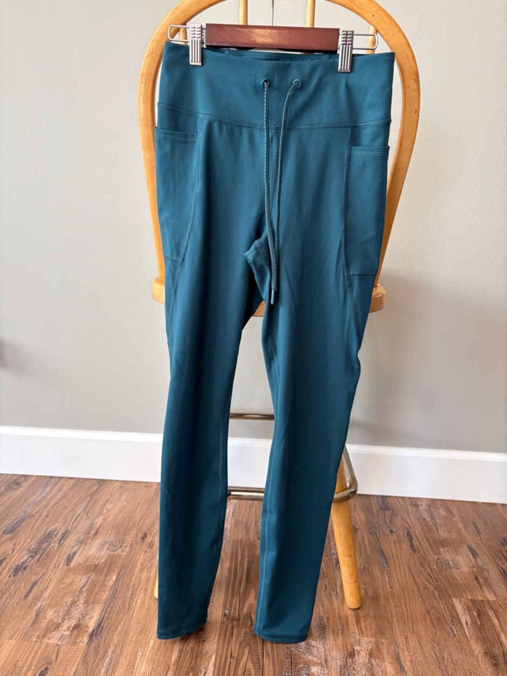 Yogalicious Teal Lux Inversion Power~Full Length Tight